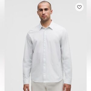 Lululemon Men’s Down To The Wire Long Sleeve Button Down Shirt XL ECU